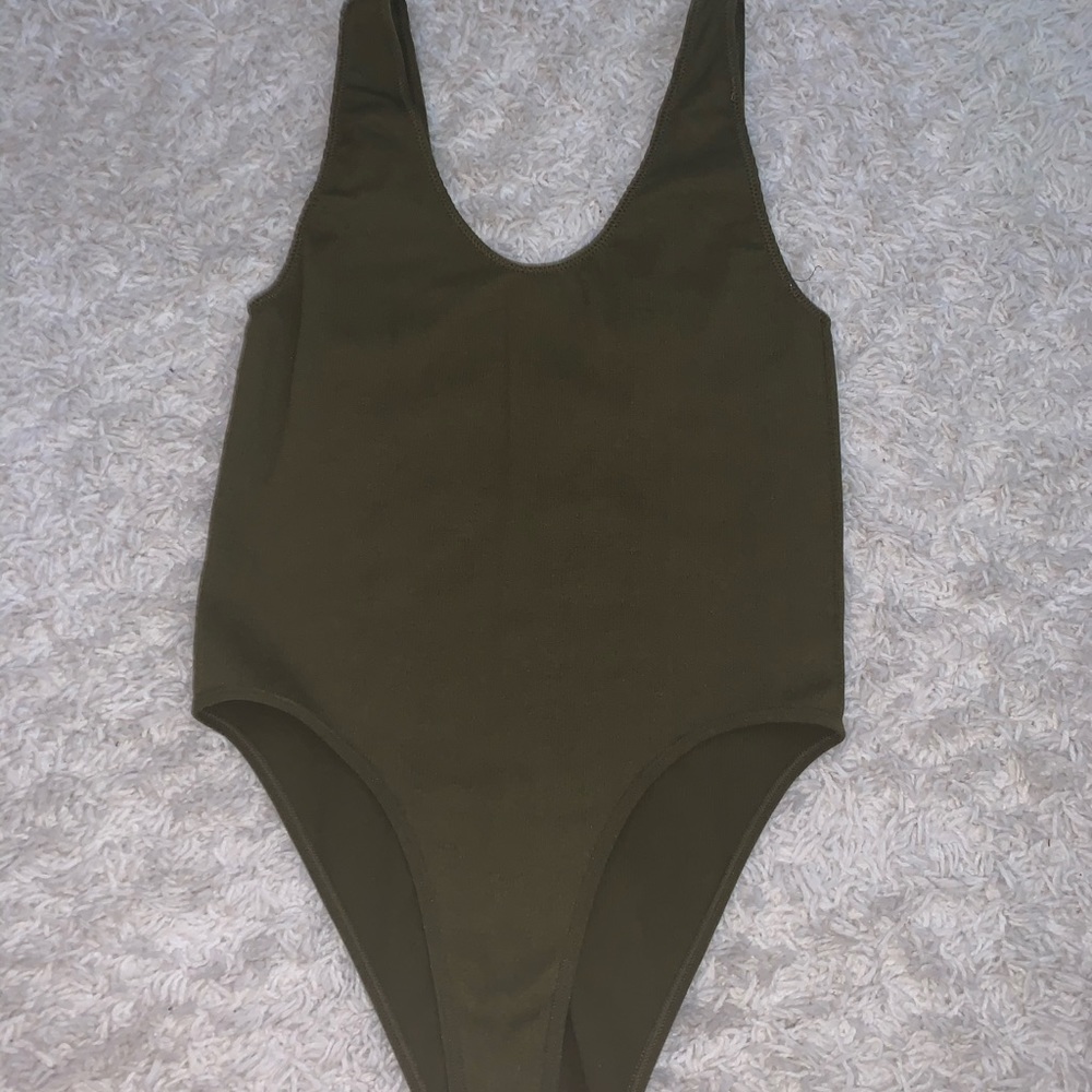 Green bodysuit